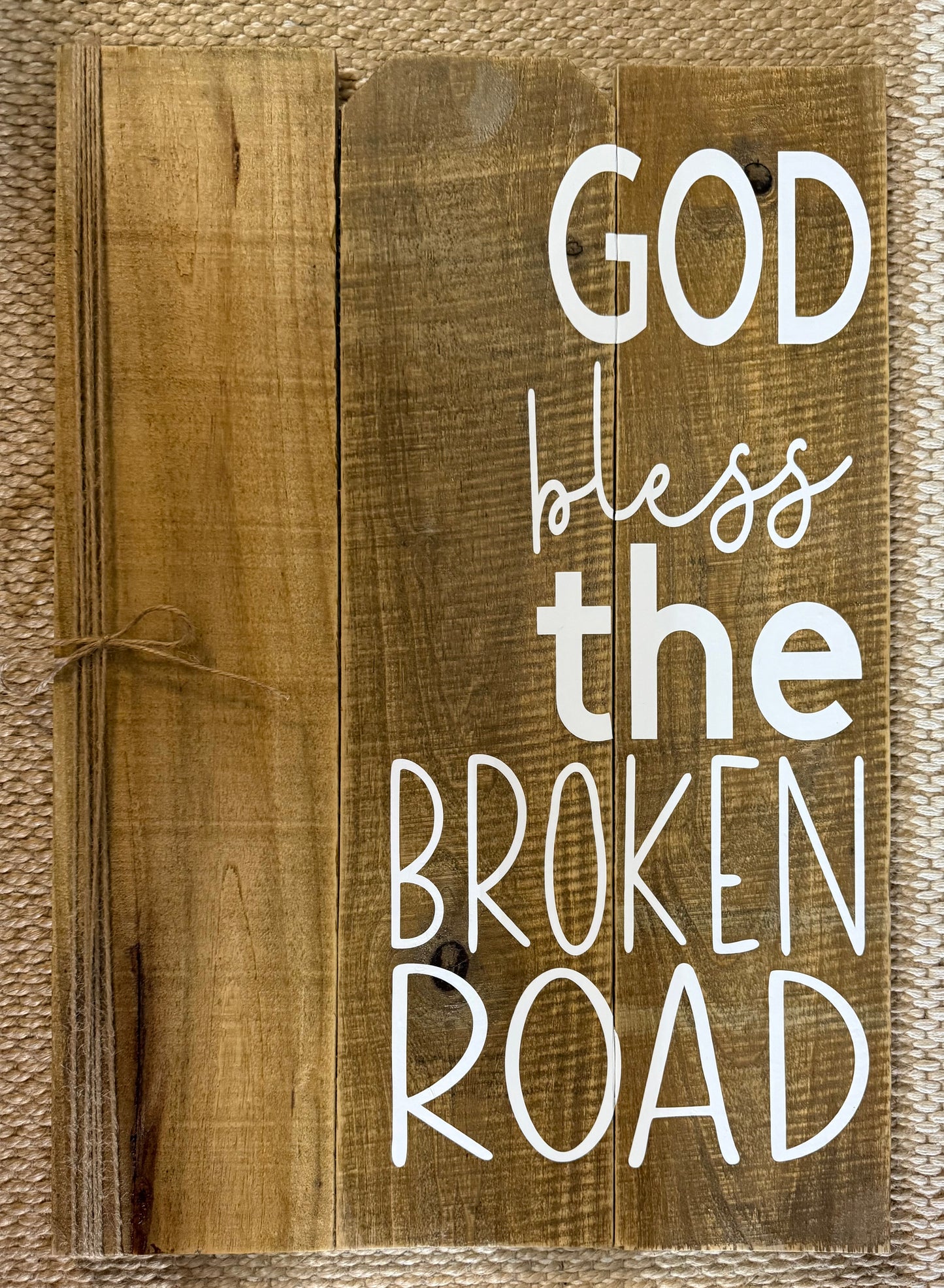 Bless the broken road